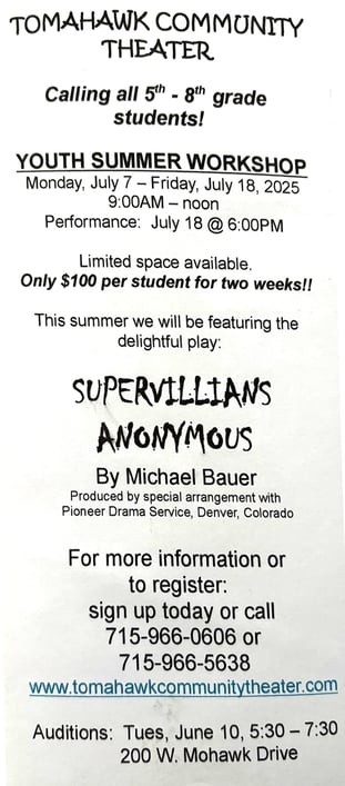 2025 Youth Summer Workshop