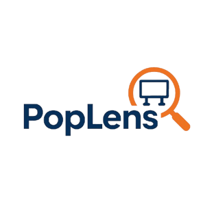 poplens logo