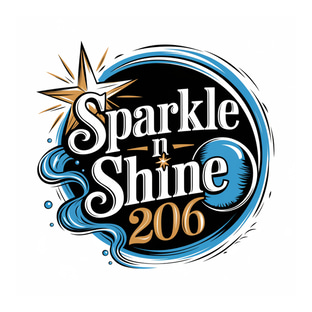 Sparkle N Shine 206 logo