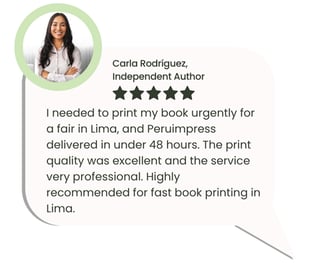 Personalized service for US publishers printing books in Peru – Peruimpress