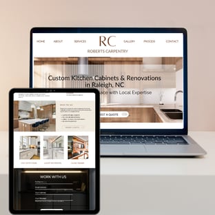 msmdigital carpenter website design wordpress chapel hill durham raleigh digital marketing