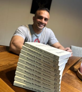 magesh first 80 copies of his book