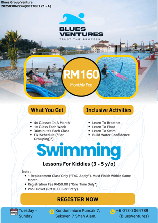 blues ventures rm160 package