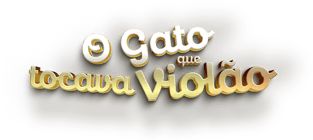 Logotipo O Gato que tocava violão, do site Leitura Fantástica
