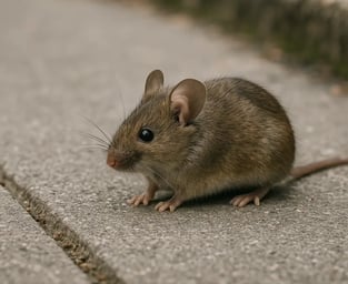 souris dans la maison
