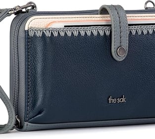 The Sak Iris Smartphone Crossbody Purse - Women's Cellphone Bag & Wallet For Everyday - Convertible Wristlet With Zipper