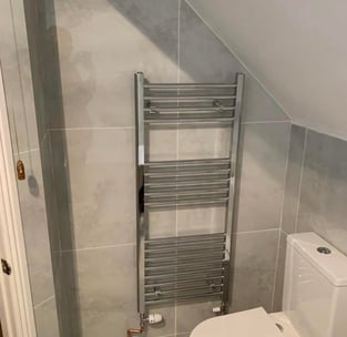 Radiator replacement carried out by AXM Plumbing Worcester