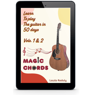 Learn to play the guitar in 50 days: The A major chord