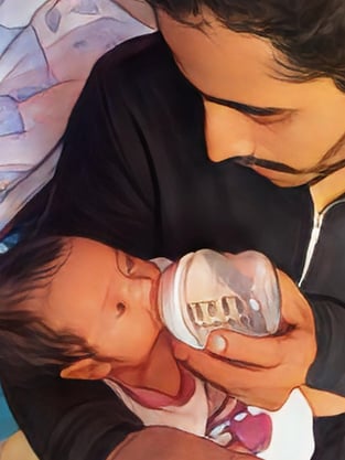 bottle feed