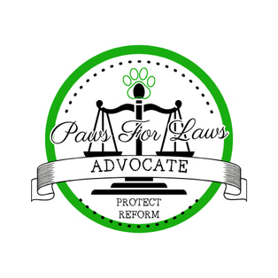 Paws For Laws logo