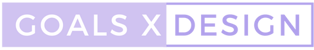 Goals x Design logo