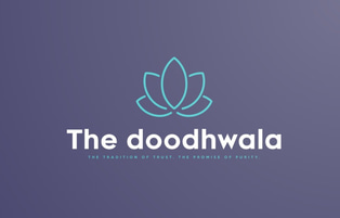 The doodhwala logo