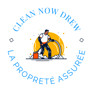 CLEAN NOW DREW logo