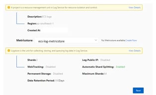 Alibaba Log Service deployment for ECS