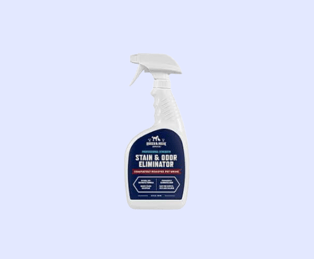 a bottle of cleanersering product with a spray bottle