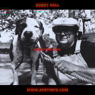 BOBBY HALL APBT HISTORY GAMEDOGS