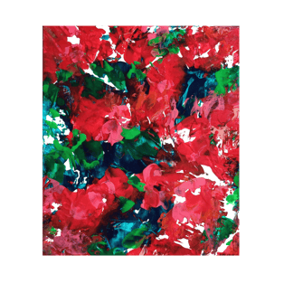 Happy Valentine encaustic wax painting iron artist art abstract plywood 2025 collection reds greens awareness awakening