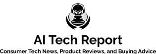 AI Tech Report Robot Logo