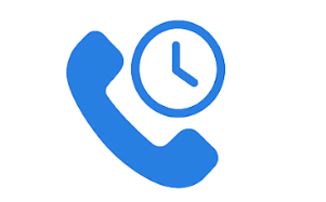 a phone phone with a clock and a clock on it
