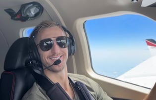 Dr. Meyers flying