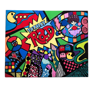 Abstract of 80s games - Decade Series by Art by Frankie - Frankie Cervantes. 