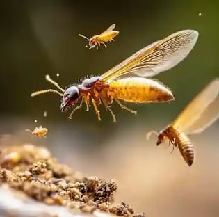 Flying termites Glaston Park Attwood Craigieburn Mooney Ponds Sunbury Altona Meadows Sunshine