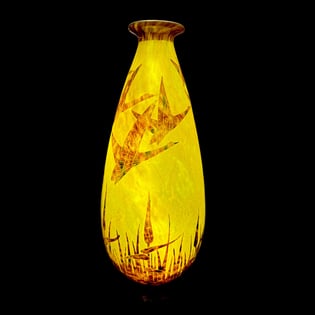Vase Halbrans Le Verre Français