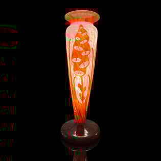 Vase Le Verre Français aux digitales