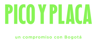 pico y placa solidario Bogotá logo