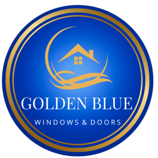 Golden Blue Windows and Doors logo