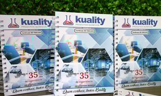 Caderno personalizado com logo