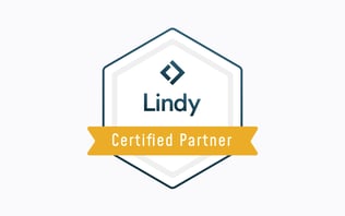 a logo for lindy's certified certified partner