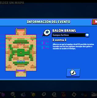 CAMPOS FURTIVOS MAPA BRAWL STARS