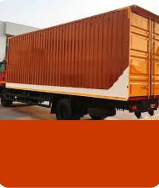 MS Engg Works Container Body with Malaysian Sal wood flooring – fully enclosed.