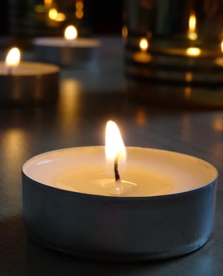 Bougie de massage