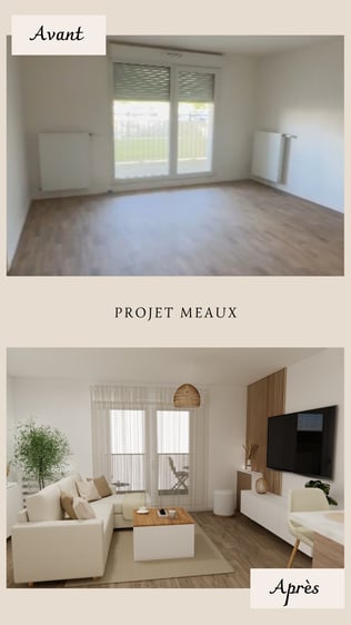 salle d'eau marbre, carrelage effet bois et mobilier gris anthracite 