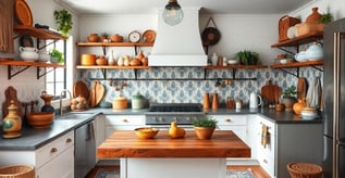 bohemian kitchen