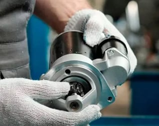 manutenção de motor de partida