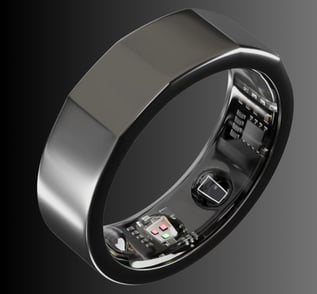 Oura Ring Gen3 Heritage - Stealth - Size 8 - Smart Ring - Oura