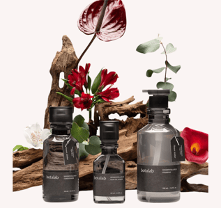 Línea Botalab de Riman con productos naturales para cuidado del cabello y cuerpo 
