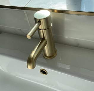 tap installed in a drooitwich bathroom by axm plumbing services