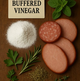 buffered vinegar for meat preservation 