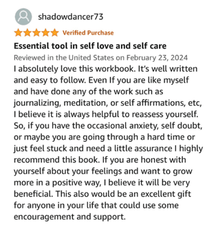 self love workbook