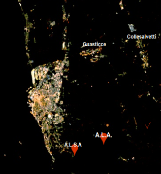 IL di Livorno vista da satellite per ingrandire click