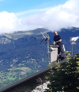 ramonage par le toît