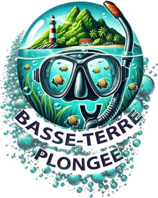 logo basse-terre-plongée voyage france guadeloupe