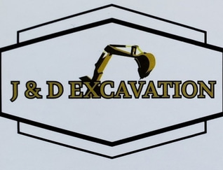 J & D Excavation logo