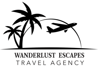 The Wanderlust Escapes logo