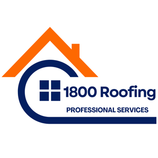1800 roofing services logo