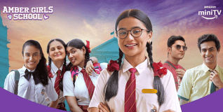 Casting by MJ Films featuring Amber Girls School banner on Amazon Mini TV